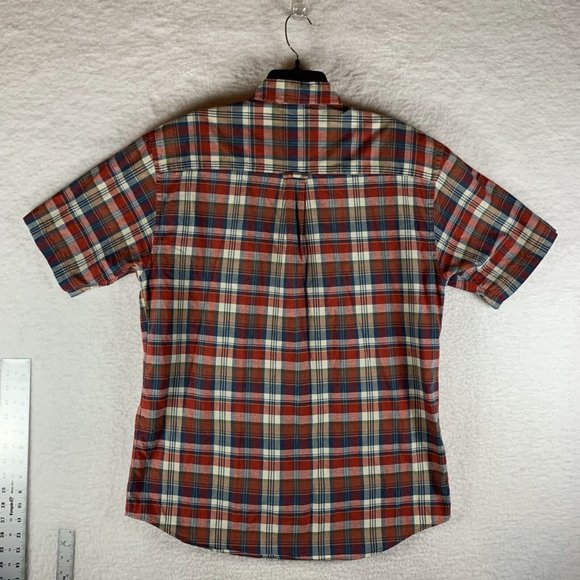 Pendleton Seaside Shirt Men Large Multicolor Plaid Short Sleeve Button-Down 8415 - Picture 6 of 7